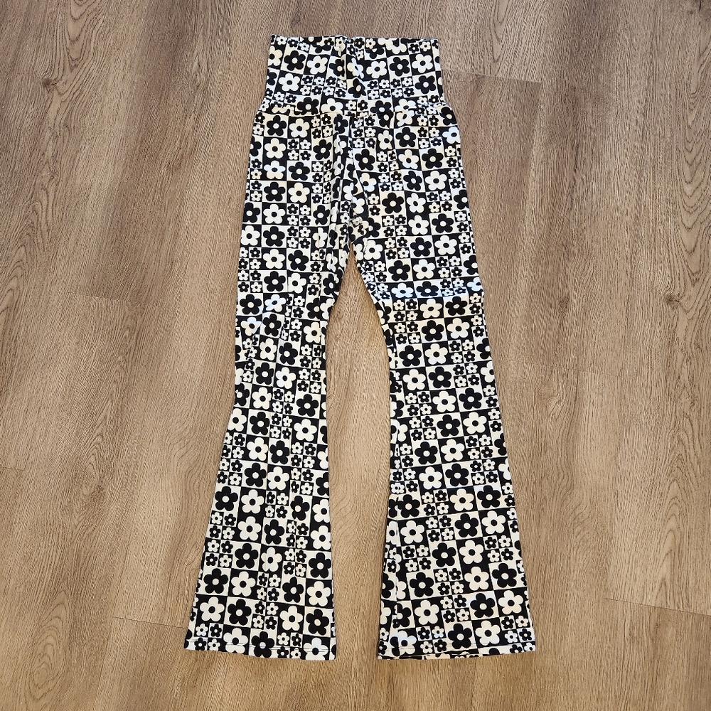 60s Flower Pants